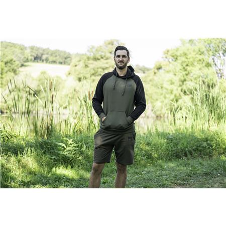 MEN'S SWEATSHIRT NASH MAKE IT HAPPEN HOODY RAGLAN - VERT