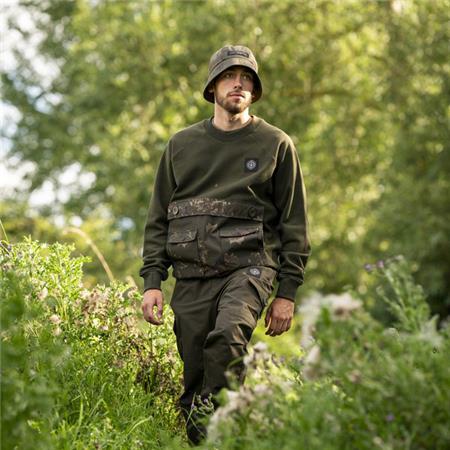 MEN'S SWEATSHIRT NASH SCOPE HD JUMPER - KAKI