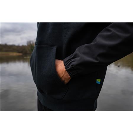 MEN'S SWEATSHIRT PRESTON INNOVATIONS HYDROTECH PULLOVER HOODIE - BLACK