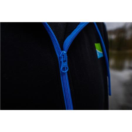 MEN'S SWEATSHIRT PRESTON INNOVATIONS PRO ZIP HOODIE - NOIR