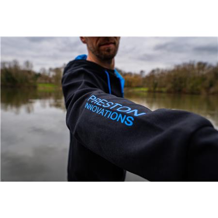 MEN'S SWEATSHIRT PRESTON INNOVATIONS PRO ZIP HOODIE - NOIR
