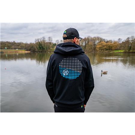 MEN'S SWEATSHIRT PRESTON INNOVATIONS PRO ZIP HOODIE - NOIR