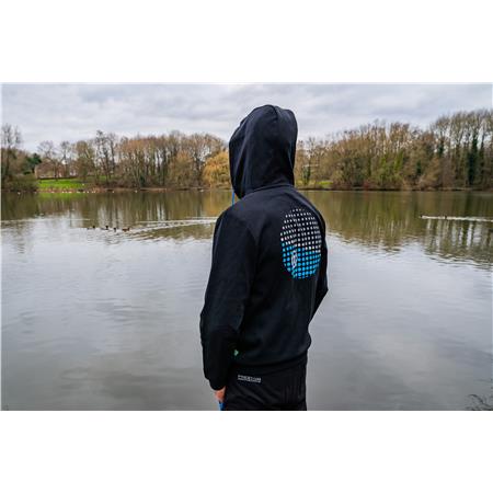 MEN'S SWEATSHIRT PRESTON INNOVATIONS PRO ZIP HOODIE - NOIR