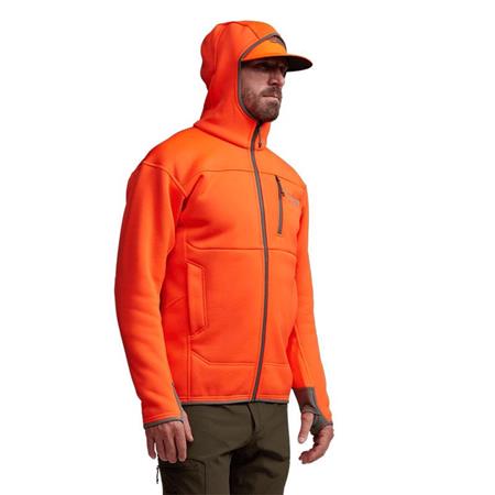 MEN'S SWEATSHIRT SITKA TRAVERSE - BLAZE ORANGE
