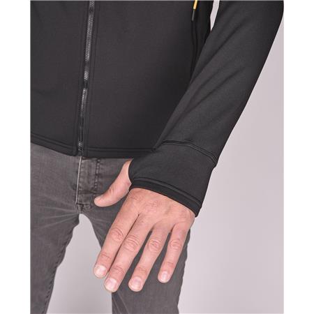 MEN'S SWEATSHIRT SPRO ALL SEASON COMFORT HOODY - BLACK