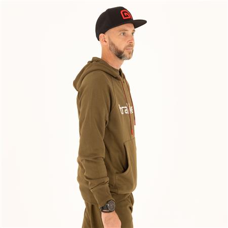 MEN'S SWEATSHIRT TRAKKER CR LOGO HOODY - KAKI