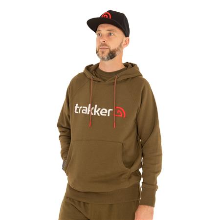 Men's Sweatshirt Trakker Cr Logo Hoody - Kaki