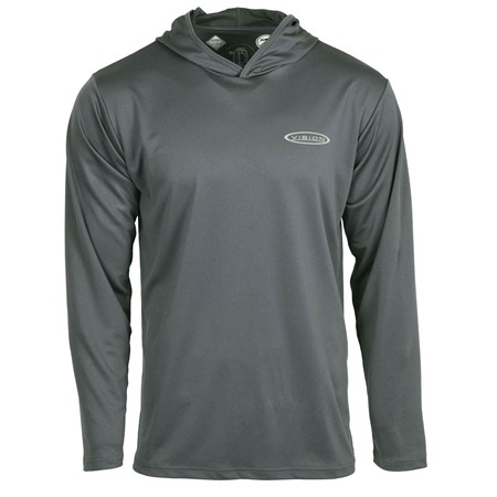 Men's Sweatshirt Vision Bamboo Bug & Uv Hoodie Moon Rock - Light Grey