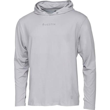 Men's Sweatshirt Westin Ledge Upf Hoodie - Mist Grey