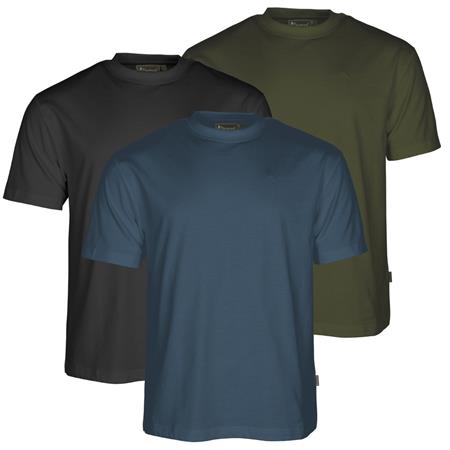 Men's T-Shirt Pinewood 3-Pack - Bleu/Vert/Noir