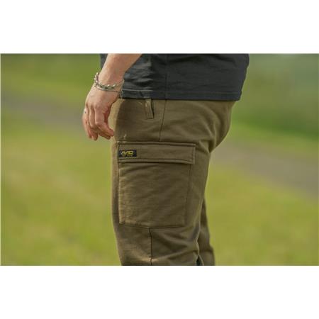 MEN'S TROUSERS AVID CARP CARGO JOGGERS - VERT