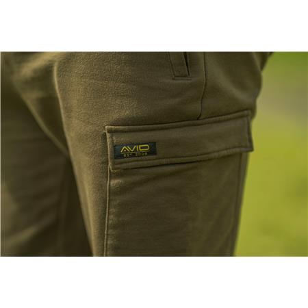 MEN'S TROUSERS AVID CARP CARGO JOGGERS - VERT
