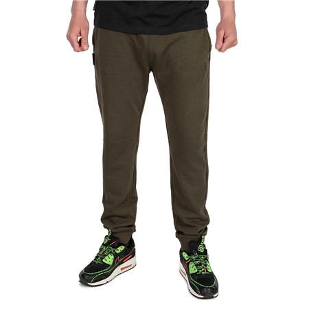 MEN'S TROUSERS FOX COLLECTION LW JOGGER GREEN & BLACK - VERT