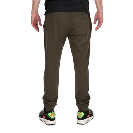 MEN'S TROUSERS FOX COLLECTION LW JOGGER GREEN & BLACK - VERT