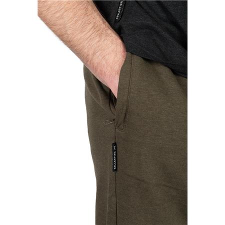 MEN'S TROUSERS FOX COLLECTION LW JOGGER GREEN & BLACK - VERT