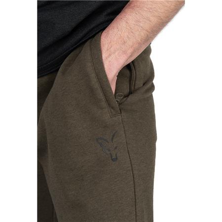 MEN'S TROUSERS FOX COLLECTION LW JOGGER GREEN & BLACK - VERT