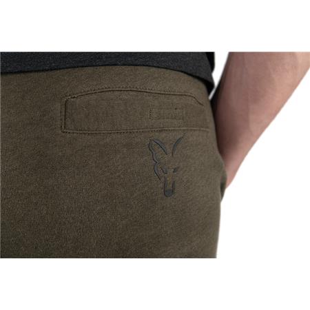 MEN'S TROUSERS FOX COLLECTION LW JOGGER GREEN & BLACK - VERT
