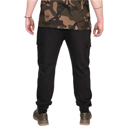 MEN'S TROUSERS FOX LW BLACK / CAMO COMBAT JOGGERS - NOIR