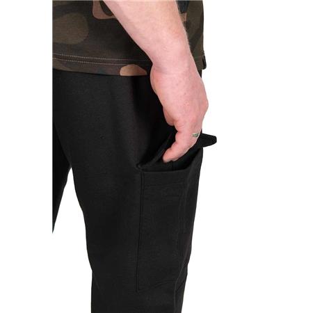 MEN'S TROUSERS FOX LW BLACK / CAMO COMBAT JOGGERS - NOIR