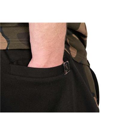 MEN'S TROUSERS FOX LW BLACK / CAMO COMBAT JOGGERS - NOIR