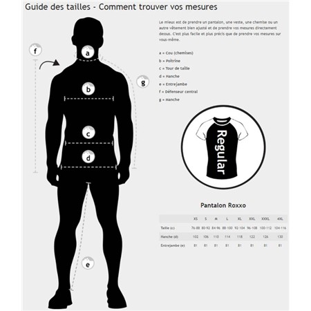 MEN'S TROUSERS GEOFF ANDERSON ROXXO - FOREST GREEN