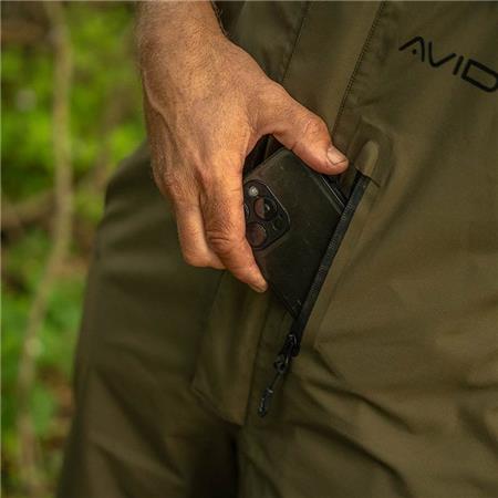 MEN'S TROUSERS - KHAKI AVID CARP HYDRO-FORCE 20K - KAKI