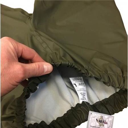 MEN'S TROUSERS - KHAKI VASS 175 UNLINED WATERPROOF TROUSER - KAKI