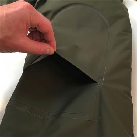 MEN'S TROUSERS - KHAKI VASS 175 WINTER LINED WATERPROOF TROUSER - KAKI