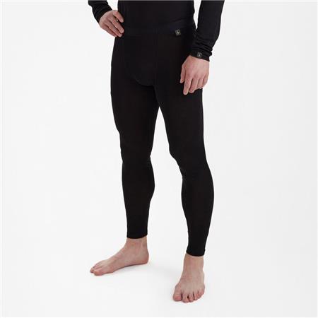 MEN'S UNDERWEAR DEERHUNTER CALEÇON LONG QUINN MERINO - BLACK OAK