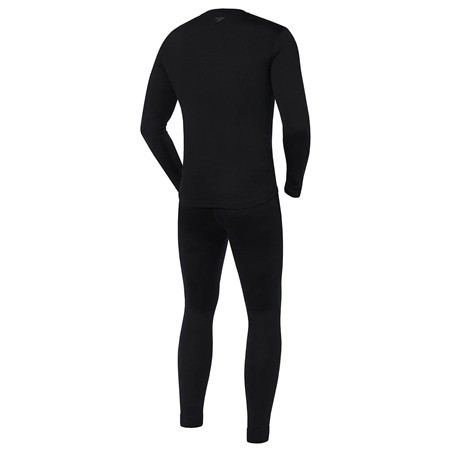 MEN'S UNDERWEAR FINNTRAIL THERMIQUE MERINO - BLACK