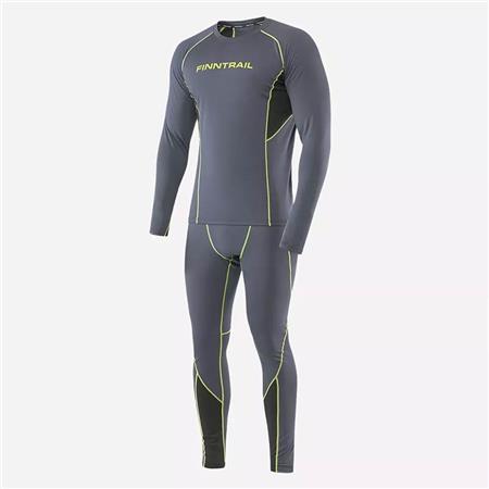 Men's Underwear Finntrail Thermo S Dark Grey 6304 - Gris
