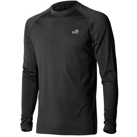 Men's Underwear Geoff Anderson Wizwool 165 Soft - Black