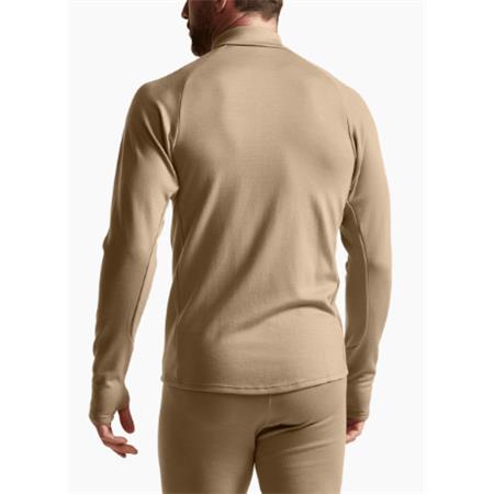 MEN'S UNDERWEAR SITKA CORE MERINO 330 HALF-ZIP MAILLOT