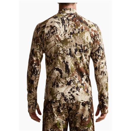 MEN'S UNDERWEAR SITKA CORE MERINO 330 HALF-ZIP MAILLOT