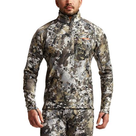 MEN'S UNDERWEAR SITKA HEAVYWEIGHT ZIP-T MAILLOT