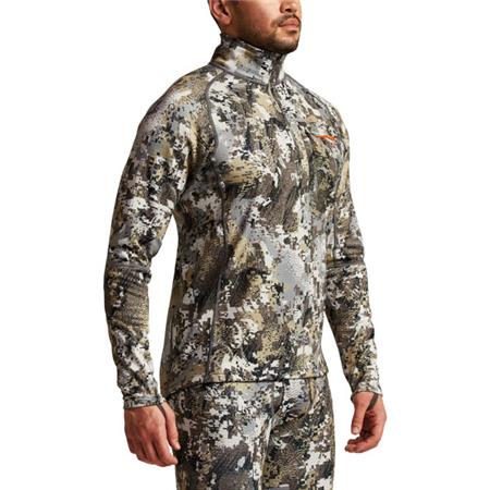 MEN'S UNDERWEAR SITKA HEAVYWEIGHT ZIP-T MAILLOT