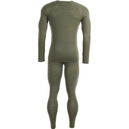 MEN'S UNDERWEAR WESTIN WOOL PRO BASELAYER SET - GREEN