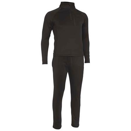 Men's Underwears - Black Kinetic Mid Layer Set - Noir