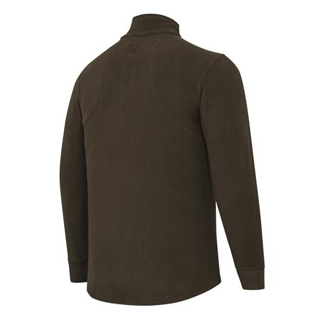 MEN'S VEST BERETTA HP LOGO FULL ZIP - BROWN BARK