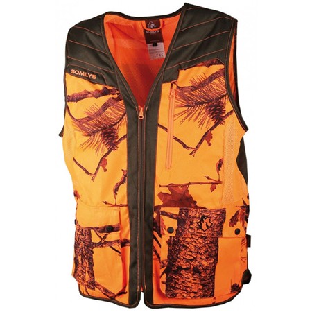 Men's Vest Somlys Classy - Orange Fire