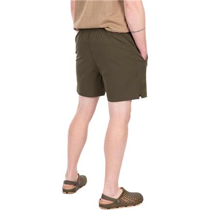 MĘSKIE SPODENKI KĄPIELOWE FOX COLLECTION GREEN LW SWIM SHORTS - KHAKI