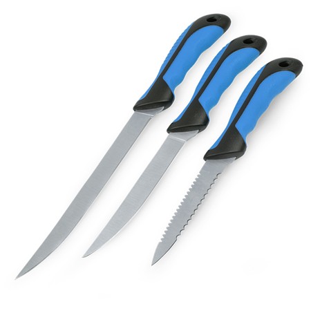 MESSERSET ZEBCO FISH FILLETING KNIFE SET