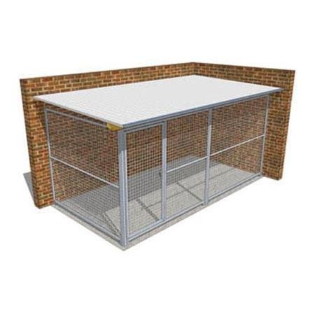 Metalen Kennel Difac Grillage D'angle