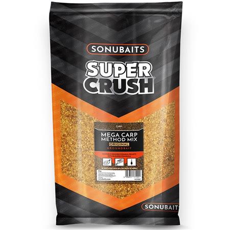 Methodblandning Sonubaits Super Crush Mega Carp Method Mix Original