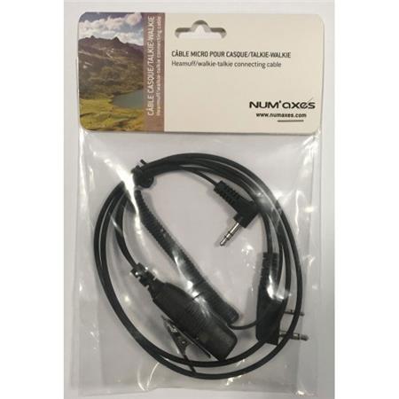 MICRO CABLE NUMAXES POUR CASQUE /TALKIE-WALKIE