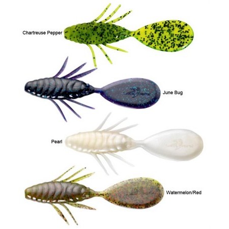 Miękka Przynęta Lake Fork Hyper Freak - Pack De 8