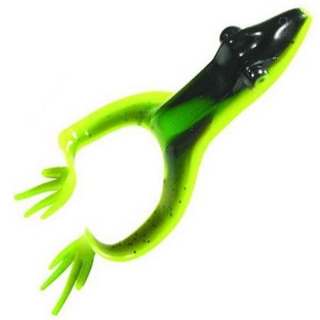 Miękka Przynęta Mister Twister Grenouille Chartreuse/Zielony 10Cm - Pack De 2