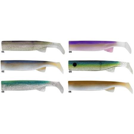 Miękka Przynęta Sakura Tex Shad Body - 12Cm - Pack De 3