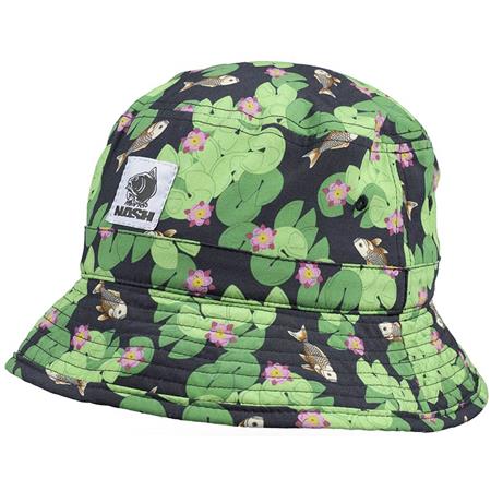Miesten Kalastajanhattu Nash Make It Happen Badge Bucket Hat - Musta/Vihreä