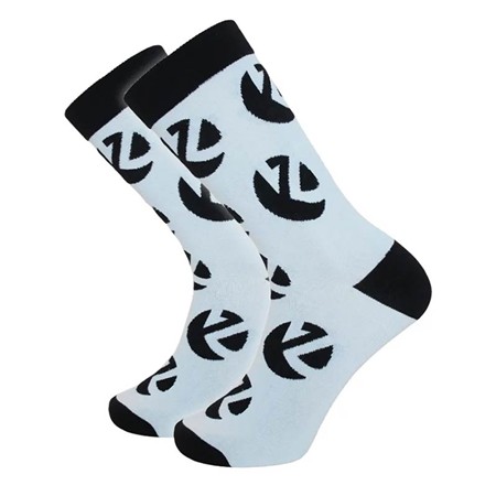 Miesten Sukat Zeck White Socks